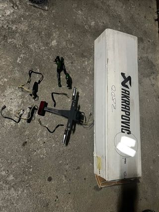 Escape Akrapovic Z800 2017 Carbono con lote. leer