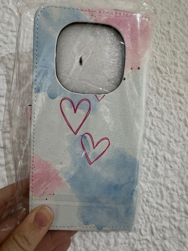 Funda Xiaomi Note 14 Pro 5G Corazones
