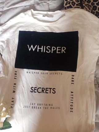 Vestido Bershka Blanco Talla M