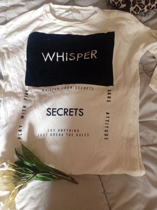 Vestido Bershka Blanco Talla M