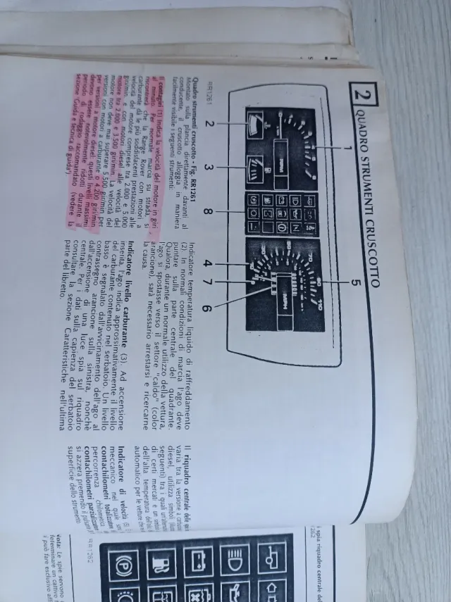 Manual Instrucciones Range Rover classic 1987 2.4