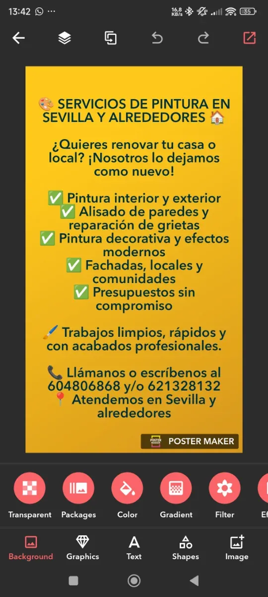 Servicios de Pintura en Sevilla