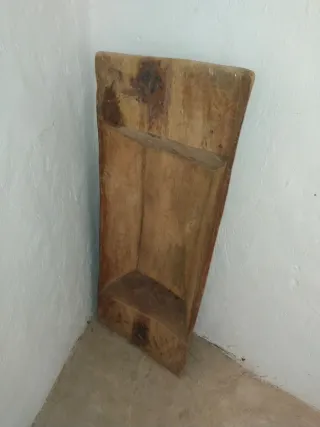 Antigua altura de madera