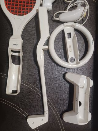Nintendo Wii Accesorios y Nunchuk