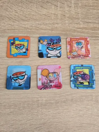 Imanes Dexter Cartoon Network Original 2004