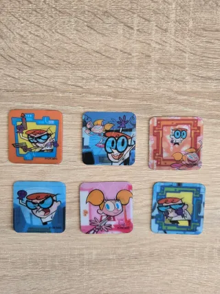 Imanes Dexter Cartoon Network Original 2004