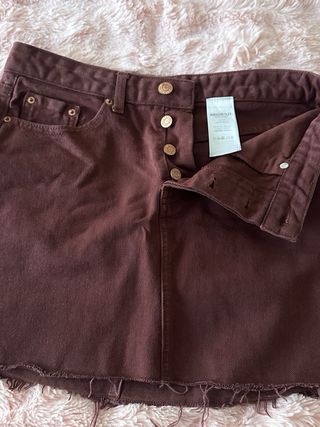 Falda marrón Brownie