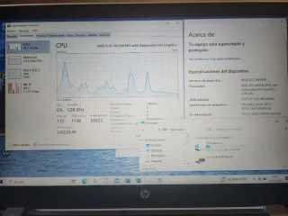 Portátil HP 12gb,i7,ssd 256gb perfecto estado
