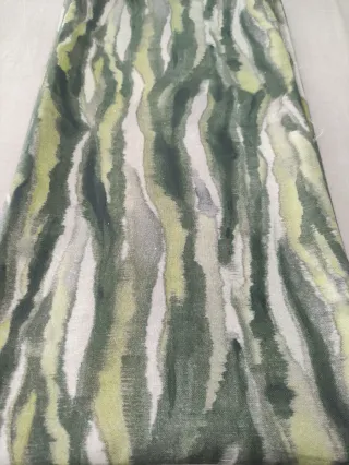 Tela puro Algodón Estampado Acuarela