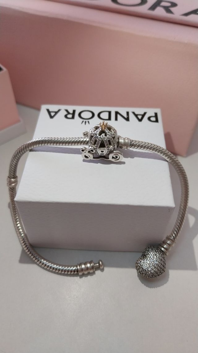 Charm Carruaje Cenicienta Pandora Disney