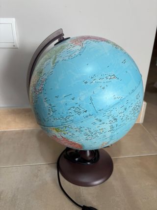 Lámpara Globo terráqueo