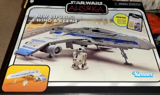 Star Wars Ahsoka E-Wing & KE4-N4 Kenner
NUEVO....