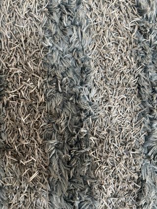 Alfombra Shaggy Azul y Gris