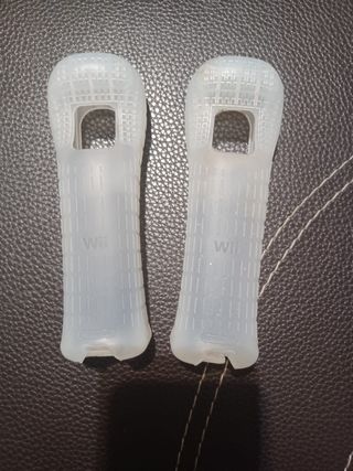 Mando Blanco y Negro Original Nintendo Wii + funda