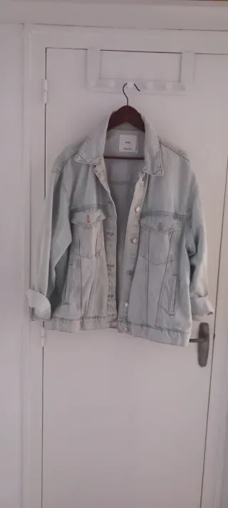 Chaqueta tejana Mango Oversize XL