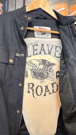 Chaqueta Fuel Motorcycles Negra