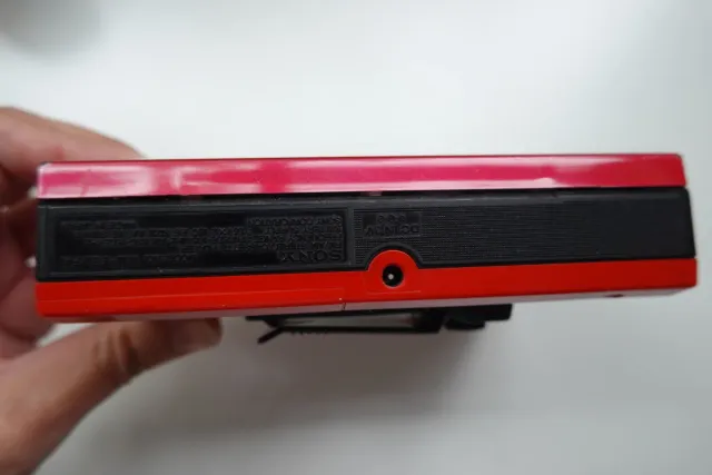Walkman Sony WM-F31 Rojo FM/AM Cassette