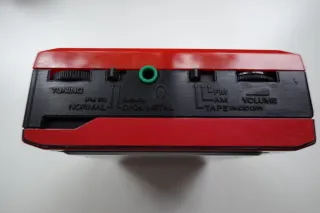 Walkman Sony WM-F31 Rojo FM/AM Cassette