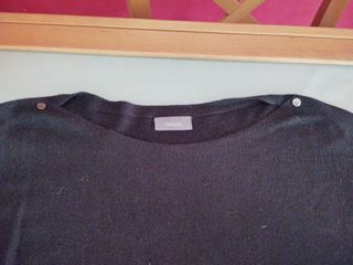 Jersey negro mujer talla S