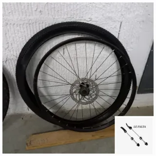 3 Llantas 26 delanteras con disco de freno