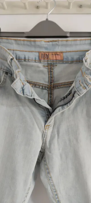 Pantalón vaquero pirata mujer Talla 42 Inside
