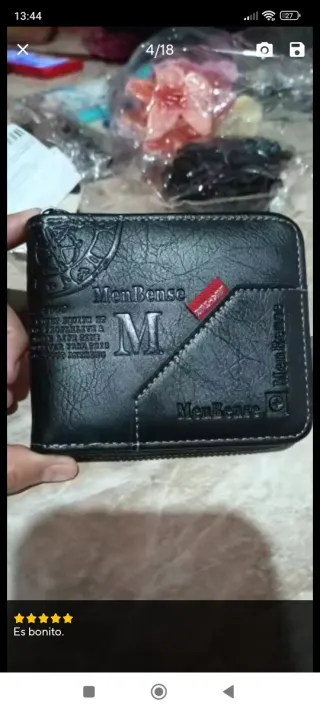 Cartera de cuero 7'99