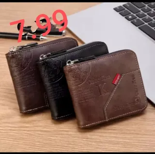 Cartera de cuero 7'99