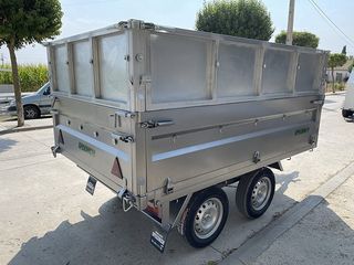 Remolque basculante 260x160x50 con Sobrelateral