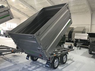 Remolque basculante 260x160x50 con Sobrelateral