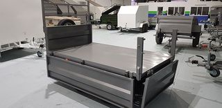 Remolque basculante 260x160x50 Doble eje con freno