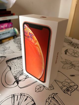 Scatola iPhone XR Arancione + REGALO