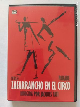 DVD ZAFARRANCHO EN EL CIRCO - JACQUES TATI