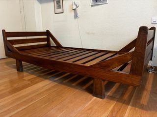 2 Camas Madera Maciza Diseño Alpino