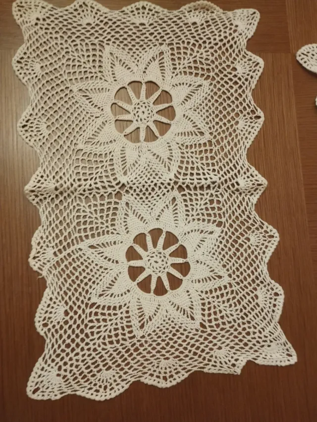 Paños de crochet hechos a mano