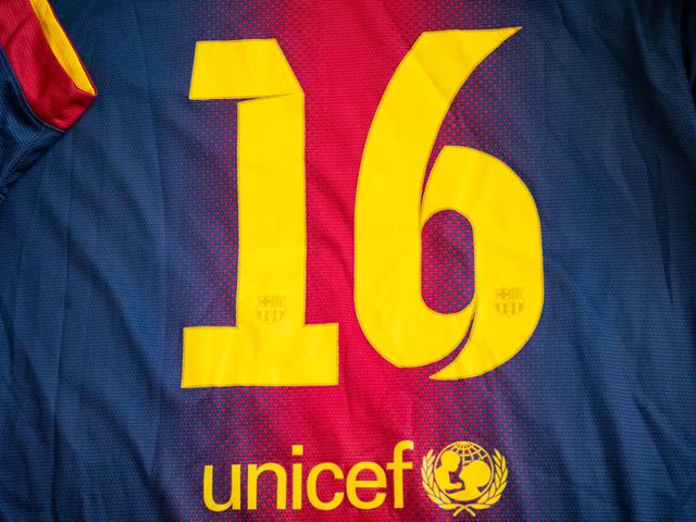 ORIGINAL F.C. BARCELONA 12-13 BUSQUETS CAMISETA XL