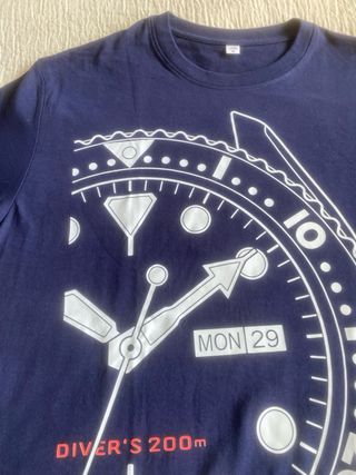 Camiseta Diver's Watch Azul