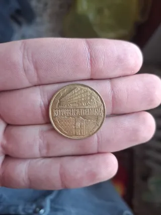 Moneta L.200 Accademia Guardia Finanza 1994