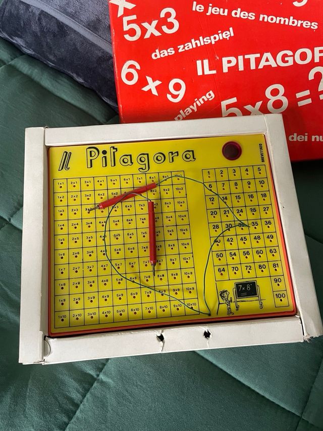 Il Pitagora gioco vintage anni 70