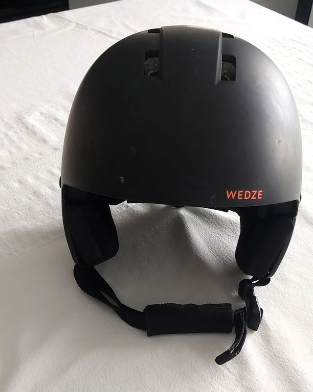 Casco esquí Wed'ze Piste 500 Negro Talla S