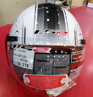 Casco Moto Jet LS2 OF518