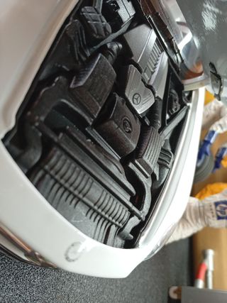 Mercedes SLS AMG Motor Max 1/18 Blanco