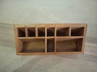 Organizador de bambú multiusos