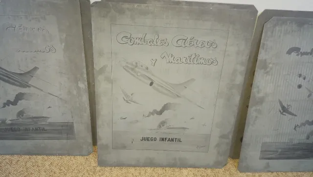 PLANCHAS LITOGRÁFICAS VINTAGE