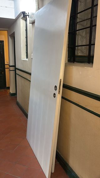 dos Puertas corredera blanca para regalar