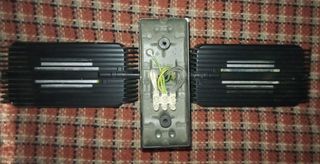 Doppio Faro Esterno Prisma 53x10 cm