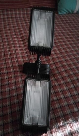 Doppio Faro Esterno Prisma 53x10 cm