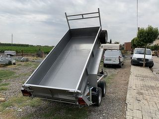 Remolque basculante 370 x 160 x 30 Doble eje