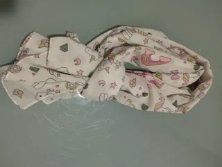 Fular unicornios niña