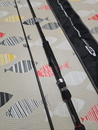 CAÑA CINNETIC CRAFTY SEA BASS CRB4 240 MH GAME