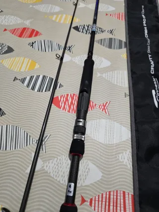 CAÑA CINNETIC CRAFTY SEA BASS CRB4 240 MH GAME